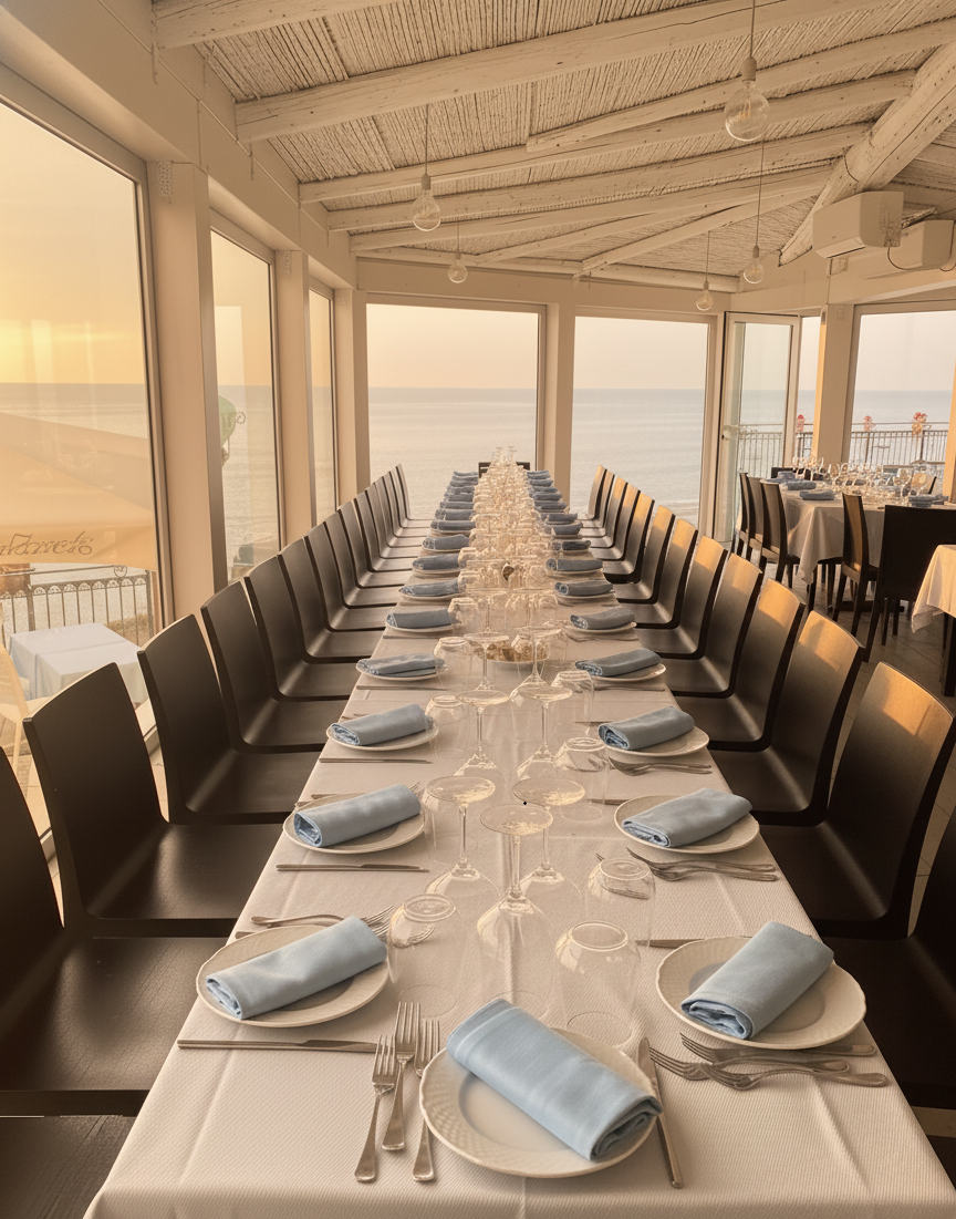 Sala ristorante Zen & Jonico a rutta e ciauli a Siracusa