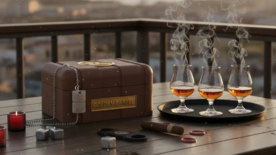 Sicilian Whiskey Golden Barrel | Cofanetto degustazione